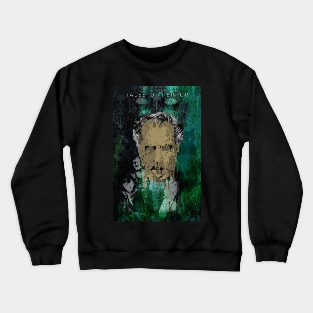 Tales of Terror Crewneck Sweatshirt by CinemApocalypse